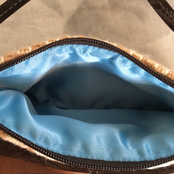 Vintage Coach Wool Clutch Bag - Picture 7 of 8